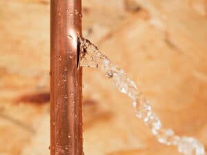 what to do if a pipe bursts